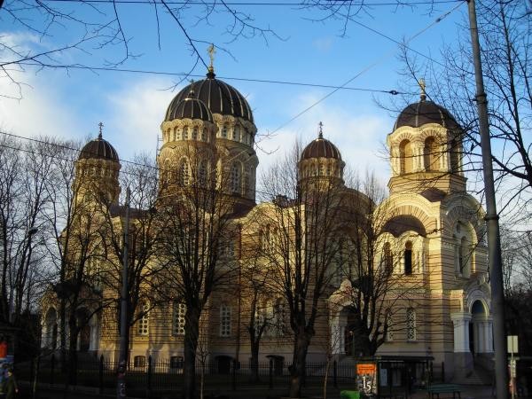 Orthtodox cathedral in Riga