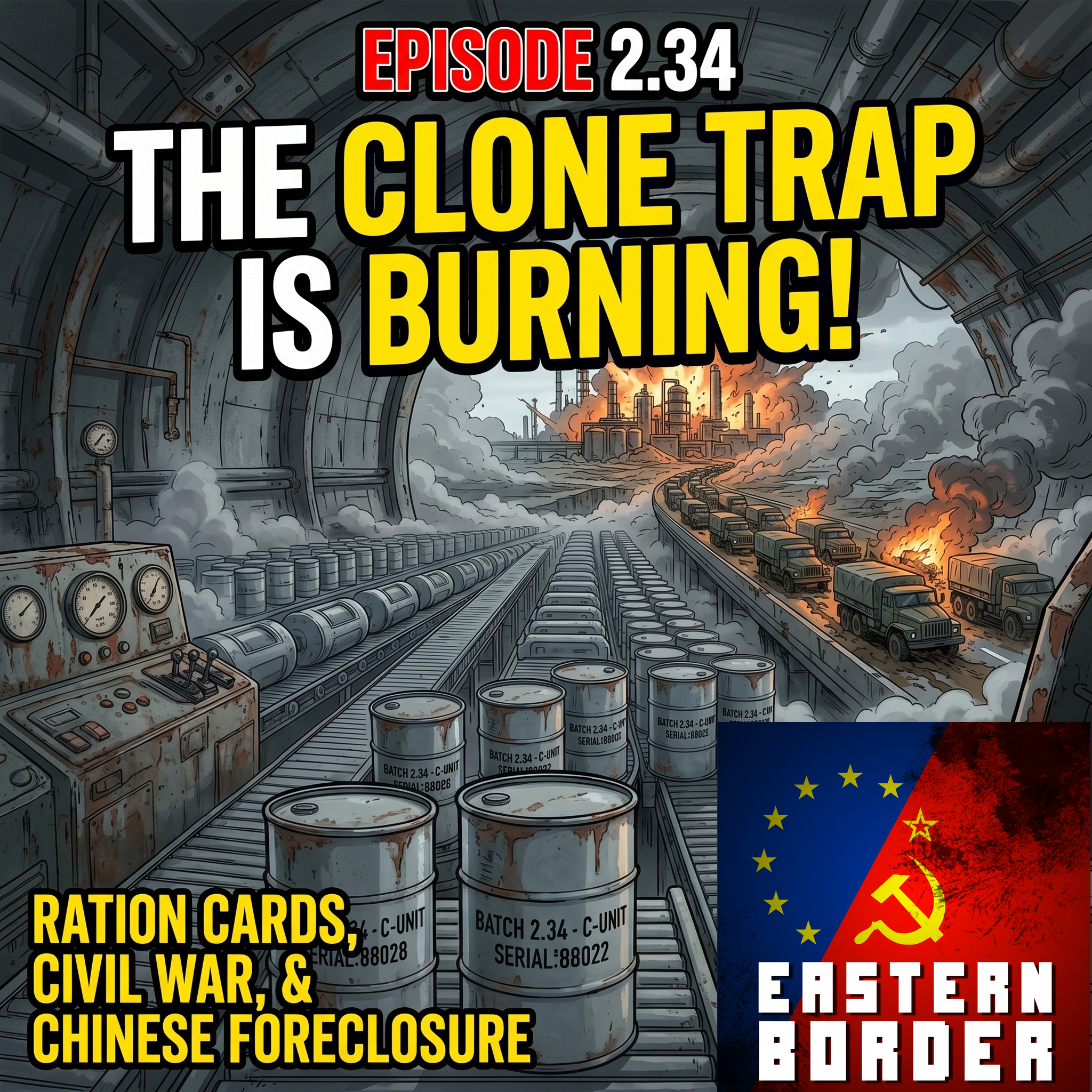 2.34 The Clone Trap is Burning episode artwork