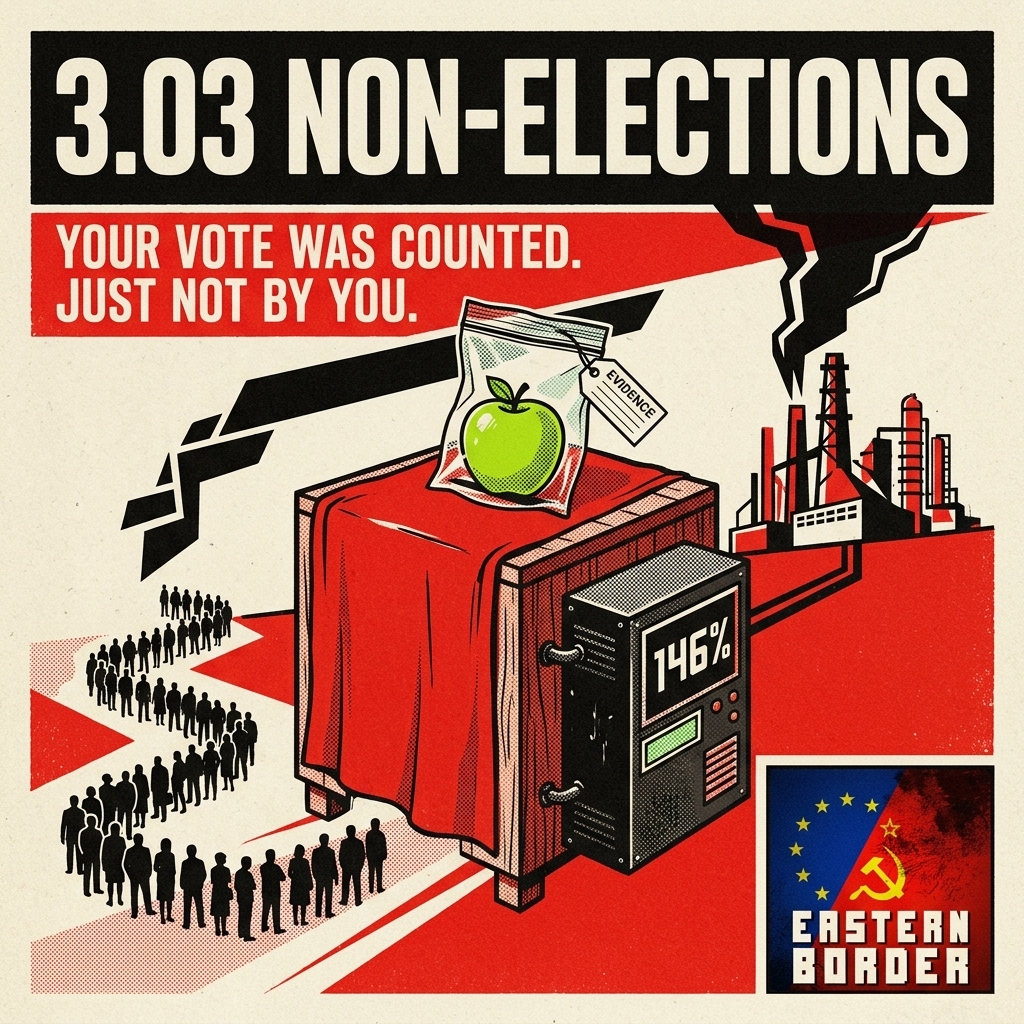 3.03 History of Non-Eelections episode artwork